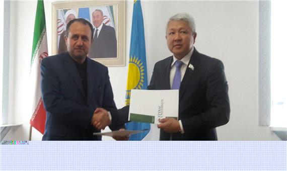 انعقاد تفاهم نامه همکاری میان دانشگاه مازندران و اتیرایو قزاقستان