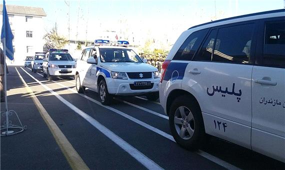 استقرار 300 گشت انتظامی و ترافیکی زمستانی در جاده های مازندران