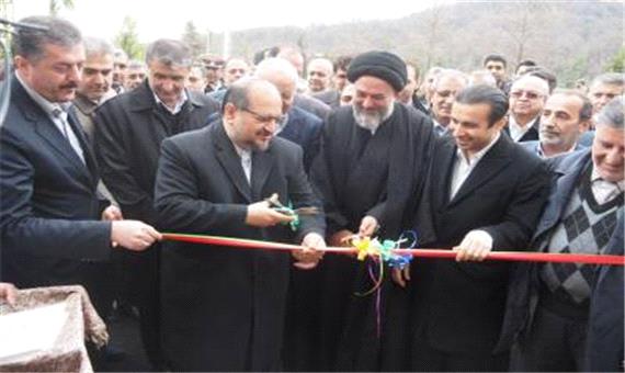 افتتاح سه طرح تولیدی با حضور وزیر صنعت، معدن و تجارت و استاندار مازندران در آمل