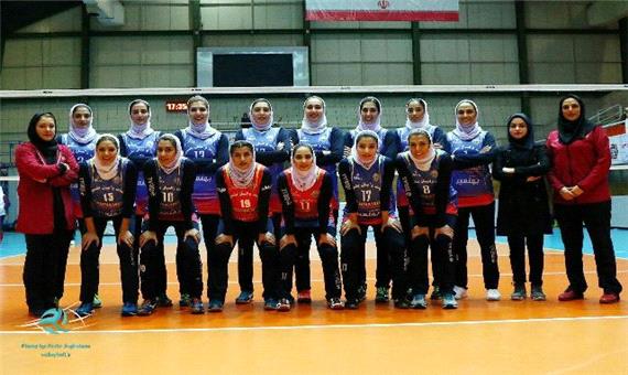 تدوام رده سومی تیم بهنمیرمازندران  با شکست حریف تهرانی در لیگ برتر زنان