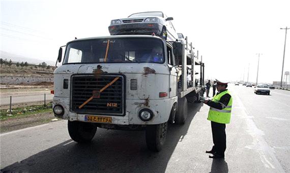 تردد روزانه کامیون از 13 خرداد در محورهای مازندران ممنوع است