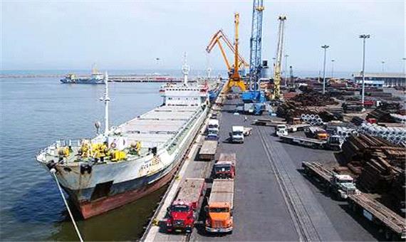 بندر امیرآباد رتبه نخست صادرات بنادر شمالی کشور را کسب کرد