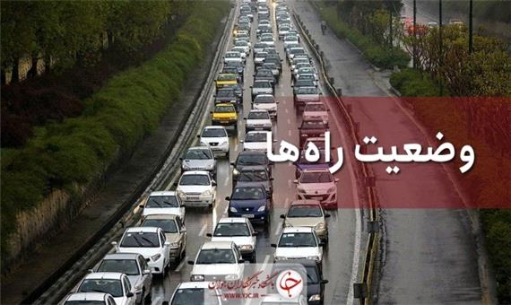 آزادراه تهران-شمال مسدود است/ تردد روان در محور‌های چالوس، هراز و فیروزکوه